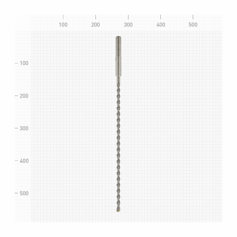 Бур Trigger 88002 SDS-Max (двойная спираль, 4 резца), 12х415/540 мм