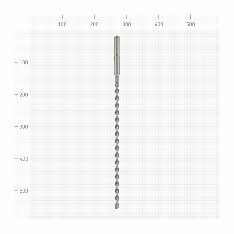 Бур Trigger 88003 SDS-Max (двойная спираль, 4 резца), 14х415/540 мм