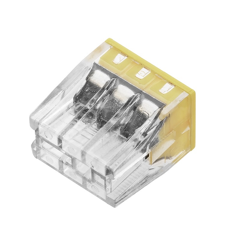 Клемма 2273-246 с пастой, 6 проводов 1,0-2,5 мм2 (90 шт.)