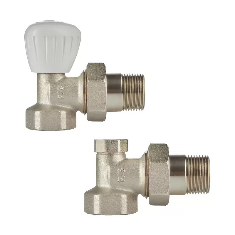 Комплект ручной регулировки для радиатора Altstream, 3/4", угловой