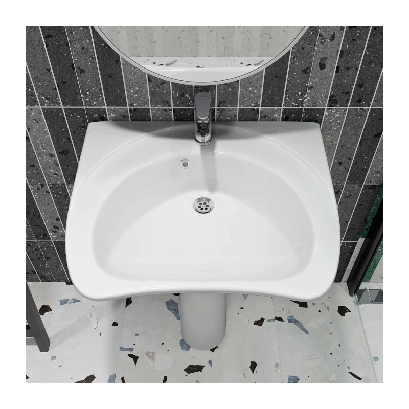 Раковина Керамин Инклюжн 60, 600х475х132 мм