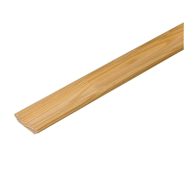 Плинтус деревянный плоский, сращенный, сорт Экстра, 11х42х3000 мм