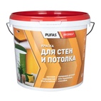 Краска для стен и потолков Pufas Decoself морозостойкая  (6,5 кг)