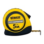 Рулетка Biber 40072 Autostop 5 м/19 мм