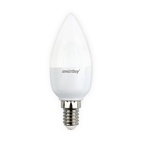 Лампа светодиодная Smartbuy LED E14, свеча, 5Вт, 230В, 4000К, нейтральный свет