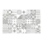 Плитка настенная Gracia Ceramica Нимбус, серая 04, 250х400х8 мм