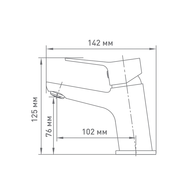 Смеситель для раковины Mix&Fix Delta 2903