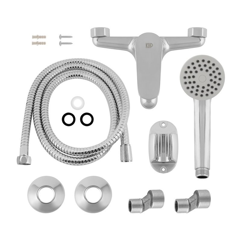 Смеситель для ванны Klip 1201 с аксессуарами