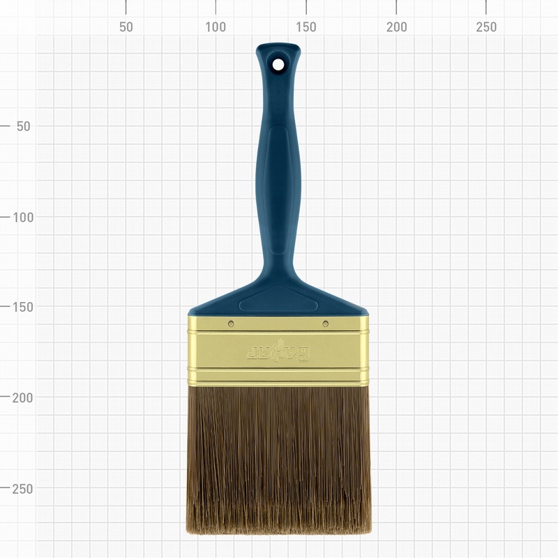 Кисть плоская ВАРЯГ 31245 Orel Dupont 100 мм