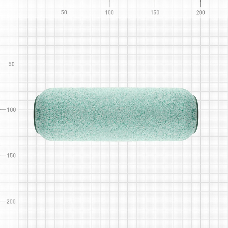 Валик Варяг 31843, микроволокно, ворс 12 мм, 180 мм