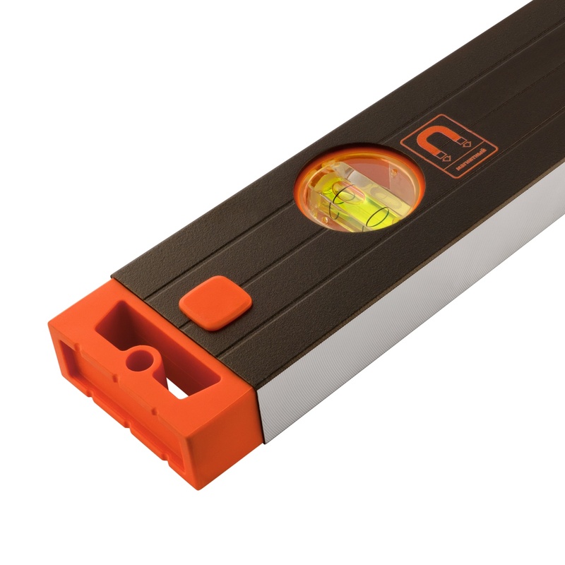 Уровень Варяг 40371 КТ 60-2 магнитный, усиленный, 3 глазка, 400 мм