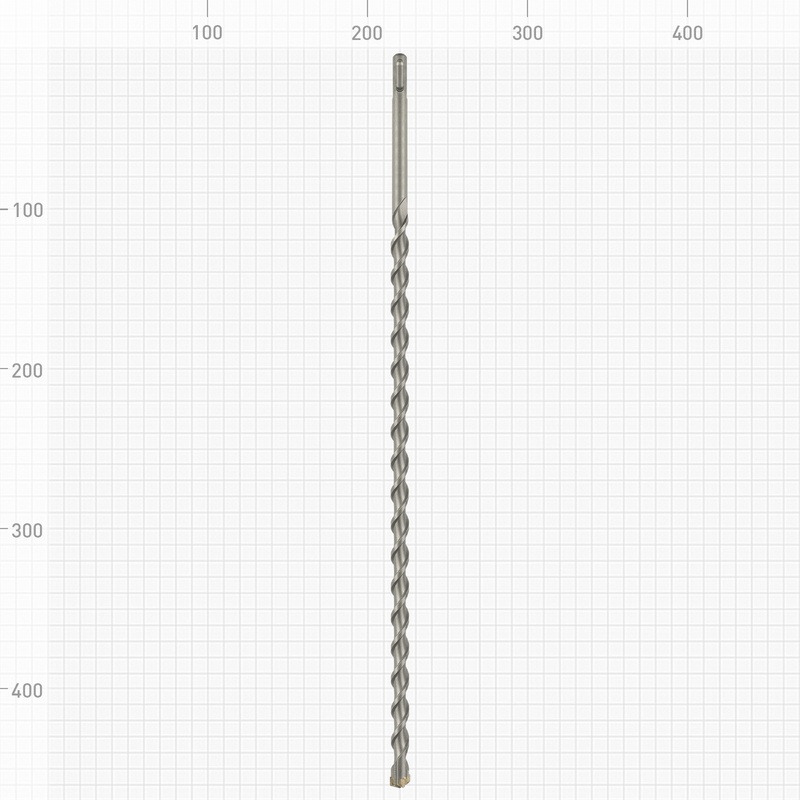 Бур Trigger Quadro 78496 SDS+ 12х400/460 мм
