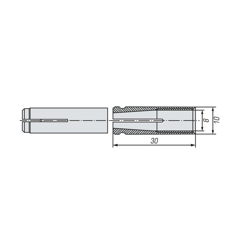 Анкер забивной SWFS М8 (4 шт)