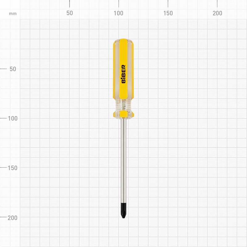 Отвертка Biber 85585 Стандарт PH 2х100 мм