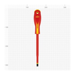 Отвертка Варяг 86056 диэлектрическая 1000В, SL 8х175 мм