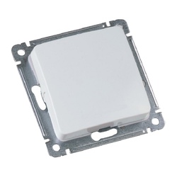 Выключатель с/у Master ВС10-411, 1 клавиша, б/инд, белый