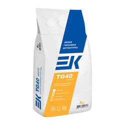 Штукатурка гипсовая ЕК TG40 белая, 5 кг