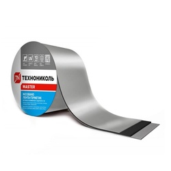 Лента-герметик самоклеящаяся Технониколь Никобенд, серебристый, 15х1000 см