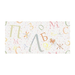 Декор настенный Kerabel Зоопарк Буквы, 200х400х7,5 мм (пр-во БКСМ)