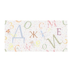 Декор настенный Kerabel Зоопарк Буквы, 200х400х7,5 мм (пр-во БКСМ)