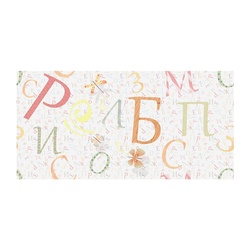 Декор настенный Kerabel Зоопарк Буквы, 200х400х7,5 мм (пр-во БКСМ)