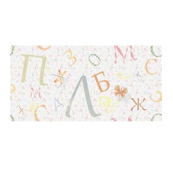 Декор настенный Kerabel Зоопарк Буквы, 200х400х7,5 мм (пр-во БКСМ)