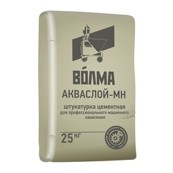 Штукатурка цементная Волма Акваслой МН, 25 кг