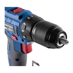 Дрель-шуруповерт Trigger 20103, 2 аккумулятора Li-ion (1,5Ач), 18V, 13 мм, 42 Нм, слайдер, кейс