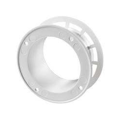 Фланец Vents Ф100, d=100 мм со стопорным кольцом